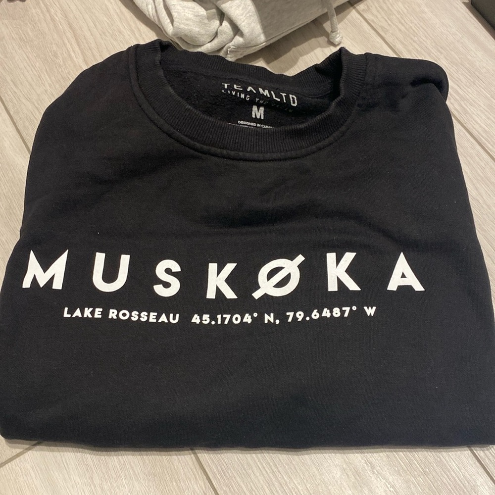Team ltd muskoka crewneck hoodie